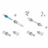 OEM 2022 Ford Transit Connect Outer Joint Diagram - KV6Z-3B436-Y