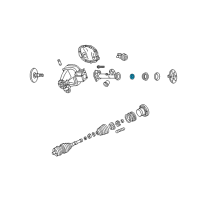 OEM 2004 Ford F-150 Heritage Bearing Diagram - F65Z-4B413-BA