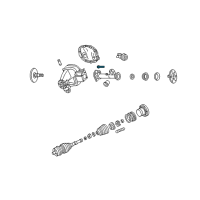 OEM Ford Vent Diagram - F65Z-4022-AA