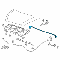 OEM 2016 Chevrolet Spark Rear Weatherstrip Diagram - 42453384