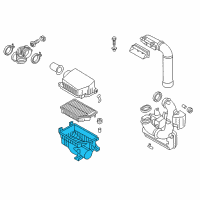 OEM Kia Forte5 Body-Air Cleaner Diagram - 281123X000