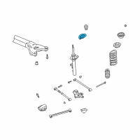 OEM 2003 Chrysler 300M INSULATOR-Spring Diagram - 4895002AA