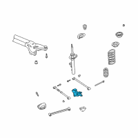 OEM Chrysler Concorde Knuckle-Rear Diagram - 4581069AB