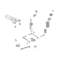 OEM 2002 Chrysler Concorde Screw-HEXAGON Head Diagram - 6504435