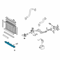 OEM 2009 Lexus GS350 Tank, Lower Diagram - 16461-31360