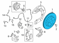 OEM 2022 BMW 330e xDrive BRAKE DISC VENTIL.W.PUNCHED Diagram - 34-20-6-896-228