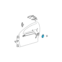 OEM 2005 Toyota RAV4 Actuator Diagram - 69130-42030