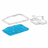 OEM Lexus LS500h Pan Sub-Assembly, Transmission Diagram - 35106-11010