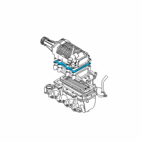 OEM Ford F-250 Intake Manifold Gasket Diagram - XL3Z-9H486-AA