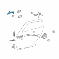 OEM 2009 Scion xD Handle, Outside Diagram - 69211-12220-C2