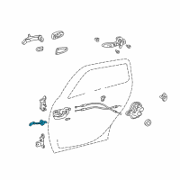 OEM Scion Door Check Diagram - 68640-52050