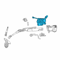 OEM Chrysler Town & Country Switch-Multifunction Diagram - 56046118AF