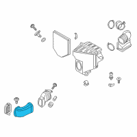 OEM BMW Intake Duct Diagram - 13-71-7-601-869