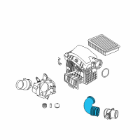 OEM 2005 BMW 760Li Left Rubber Boot Diagram - 13-71-7-501-201