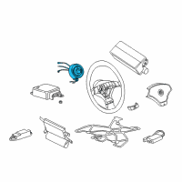 OEM BMW 325is Slip Ring Diagram - 32-34-1-162-111