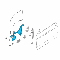 OEM 2016 BMW M235i xDrive Front Left Window Regulator Diagram - 51-33-7-292-119