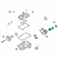OEM 2017 BMW X3 Oil Filter Diagram - 11-42-7-953-125