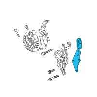 OEM Oldsmobile Alero Bracket-Engine Lift Front Diagram - 12570319