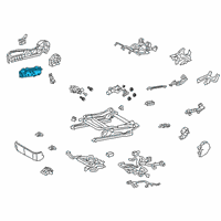 OEM Lexus ES350 Switch Assembly, Power S Diagram - 84920-33160