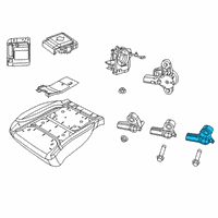 OEM 2022 Ram 1500 Sensor-Acceleration Diagram - 68284054AA