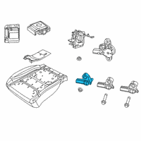 OEM 2019 Ram 1500 Sensor-Acceleration Diagram - 68284052AA