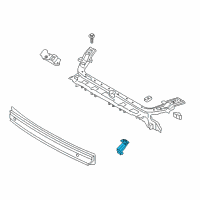 OEM 2020 Ford Mustang Ambient Temperature Sensor Diagram - JR3Z-12A647-A