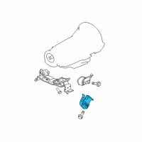 OEM Jeep Bracket-Engine Mounting Diagram - 4854565AB