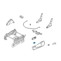 OEM 2003 Jeep Liberty Switch-Heated Seat Diagram - 5GW44DX9AC