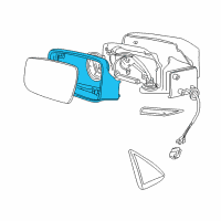 OEM Chrysler Fifth Avenue Alternator Bracket Diagram - 3512498