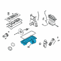 OEM 2004 BMW M3 Oil Pan Diagram - 11-13-7-838-130