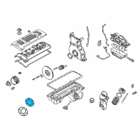 Genuine Chevrolet Corvette Timing Cover Gasket diagram