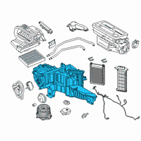 OEM 2018 Ford F-150 AC & Heater Assembly Diagram - JL3Z-19850-HC