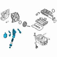 OEM 2020 BMW i8 Oil Filter Diagram - 11-42-8-585-235