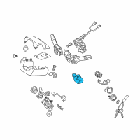 OEM Hyundai Lock Assembly-Steering & Ignition Diagram - 81900-2M710