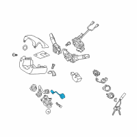 OEM 2011 Hyundai Genesis Coupe SOLENOID Assembly-Key INTERMEDIATED Lock Diagram - 95860-2L000