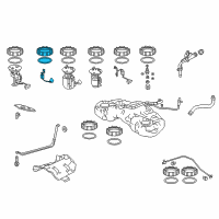 OEM 2018 Acura TLX Set, Sub Side Mete Diagram - 17050-TZ7-A01