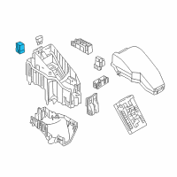 OEM Nissan 370Z Trailer Tow Harness Relay - Required for Trailer Tow Harness 999T8-XZ000 Diagram - 25230-79917