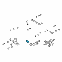 OEM Kia Optima Bush-Rear Trailing Arm Diagram - 552752T000