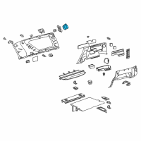 OEM 2007 Toyota 4Runner Mirror Diagram - 87801-35010-B0