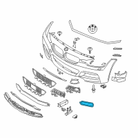 OEM 2017 BMW 320i xDrive Side Marker Light, Left Diagram - 63-14-7-847-205