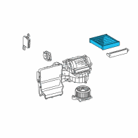 OEM Air Refiner Element Diagram - 87139-YZZ20