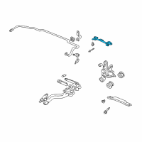 OEM Acura RSX Arm, Rear (Upper) (Abs) Diagram - 52390-S6M-A50