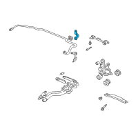 OEM Acura Holder, Right Rear Stabilizer Bush Diagram - 52308-S6M-000