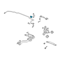 OEM 2004 Acura RSX Bush, Stabilizer Holder (19MM) Diagram - 52306-S6M-A01