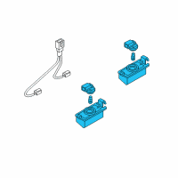 OEM Infiniti Lamp Licence Diagram - 26510-CD00C