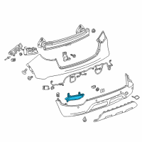 OEM Buick Reflector Diagram - 42503029