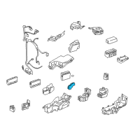 OEM 2008 Lexus GS450h Block Assembly, Fuse Diagram - 82610-30150