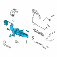 OEM Hyundai TURBOCHARGER Diagram - 28231-2GTB1