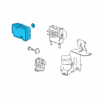 OEM 2008 Pontiac Torrent Electronic Brake Control Module Kit Diagram - 19153229