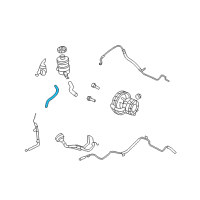 OEM 2009 Kia Optima Hose-Return Diagram - 575352G001